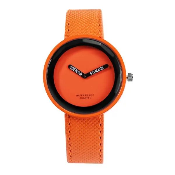 Ladies Leather Fashion Women's Simple Watch