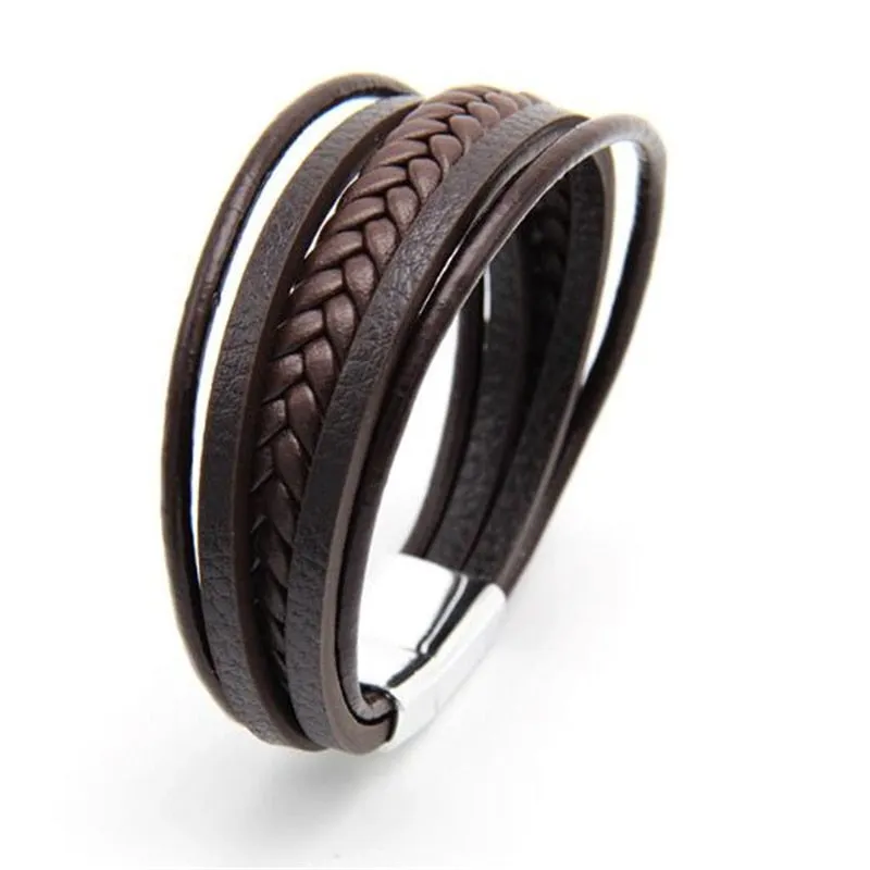 Leather Multi-band Bracelets