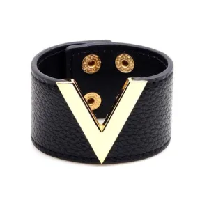Leather Punk Style European Fashion Bracelets for Women