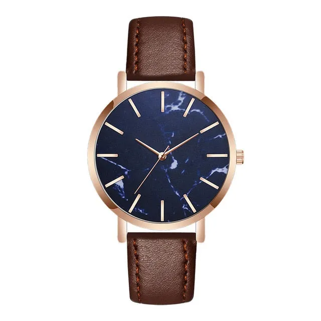 Luxury Men Watches Famous Brand Leather Band Quartz Watches For Men Fashion Round Dial Watch Men Ultra Thin Mens Watches