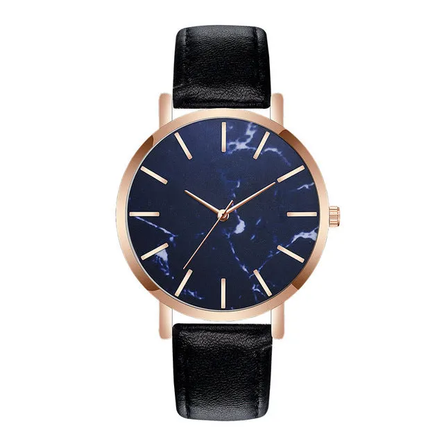 Luxury Men Watches Famous Brand Leather Band Quartz Watches For Men Fashion Round Dial Watch Men Ultra Thin Mens Watches