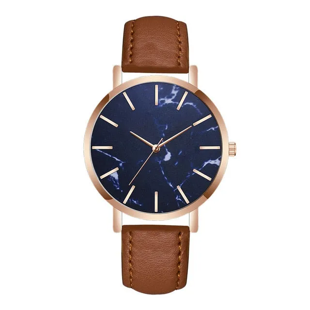 Luxury Men Watches Famous Brand Leather Band Quartz Watches For Men Fashion Round Dial Watch Men Ultra Thin Mens Watches