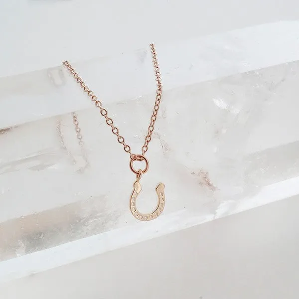 Magic Charm Horseshoe Necklace