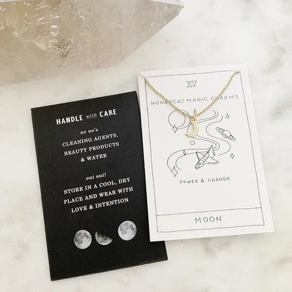 Magic Charm Moon Necklace