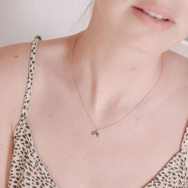 Magic Charm Rainbow Necklace