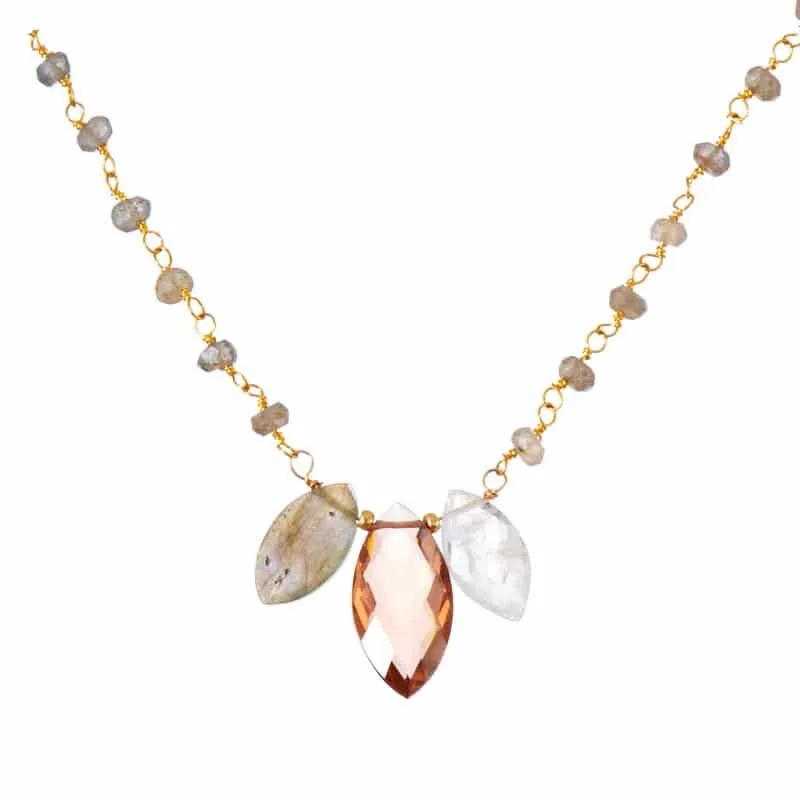Marquee Katie Colorful Gem Necklace