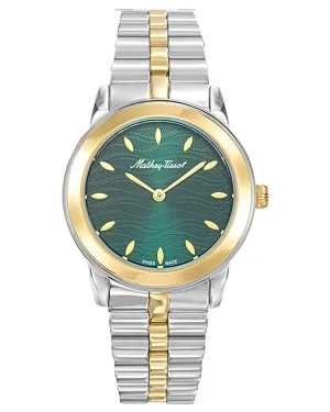 Mathey-Tissot Green Dial Quartz Watch for Women -D10860BYV