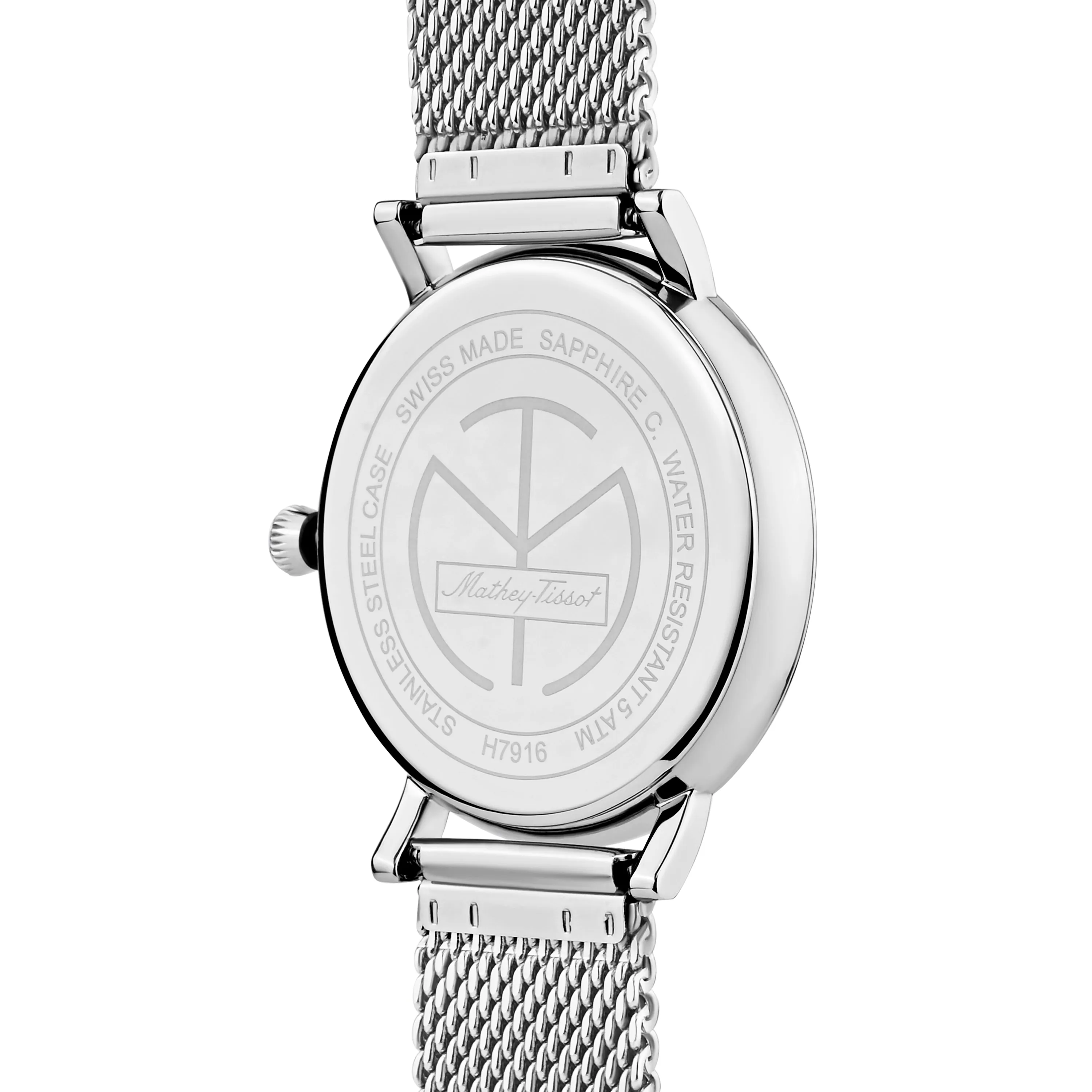 Mathey-Tissot Swiss Made Black Dial Classic Men's Watch - H7916AN