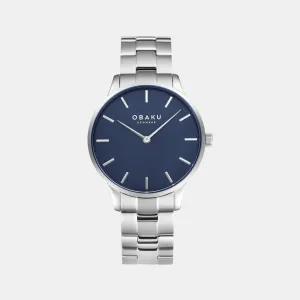 Men's Blue Analog Stainless Steel Watch V247GXCLSC