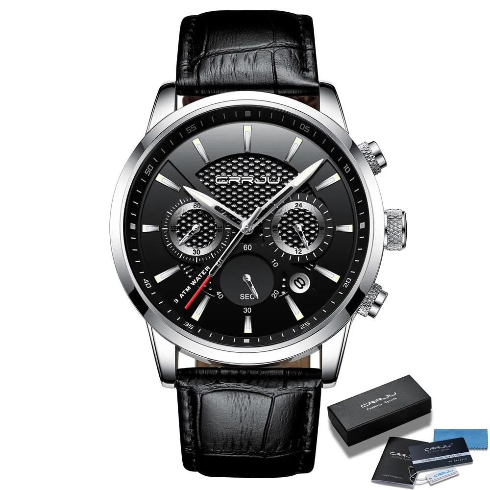Men's Stainless Steel Luxury Watch
