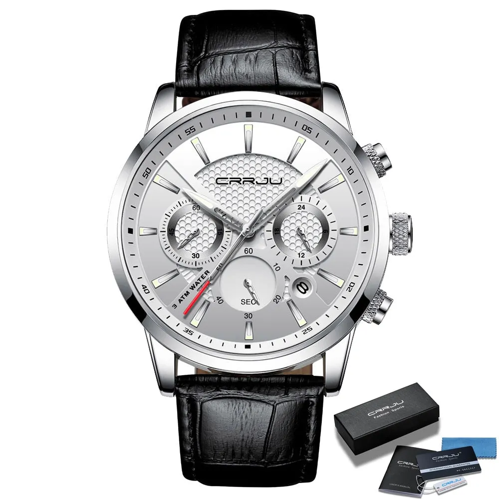 Men's Stainless Steel Luxury Watch