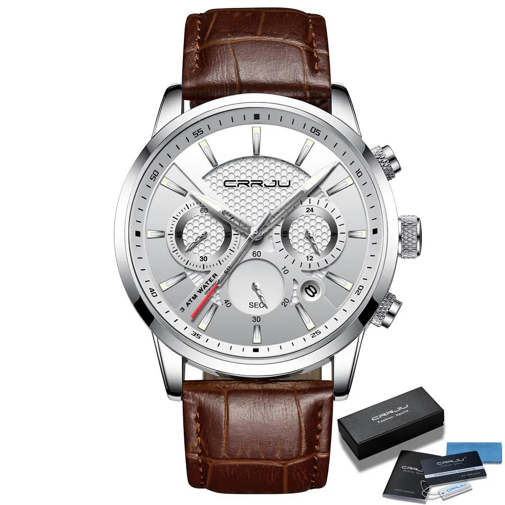 Men's Stainless Steel Luxury Watch