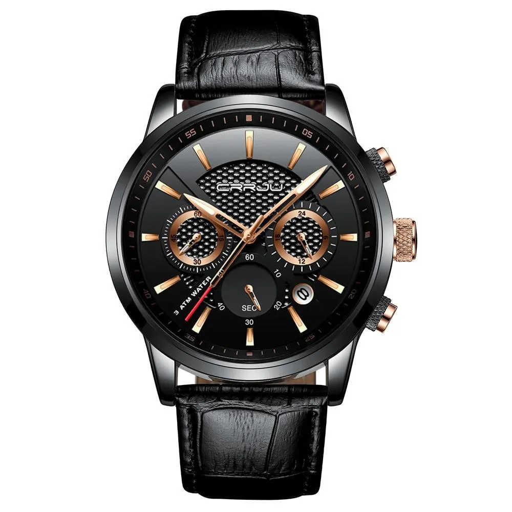 Men's Stainless Steel Luxury Watch