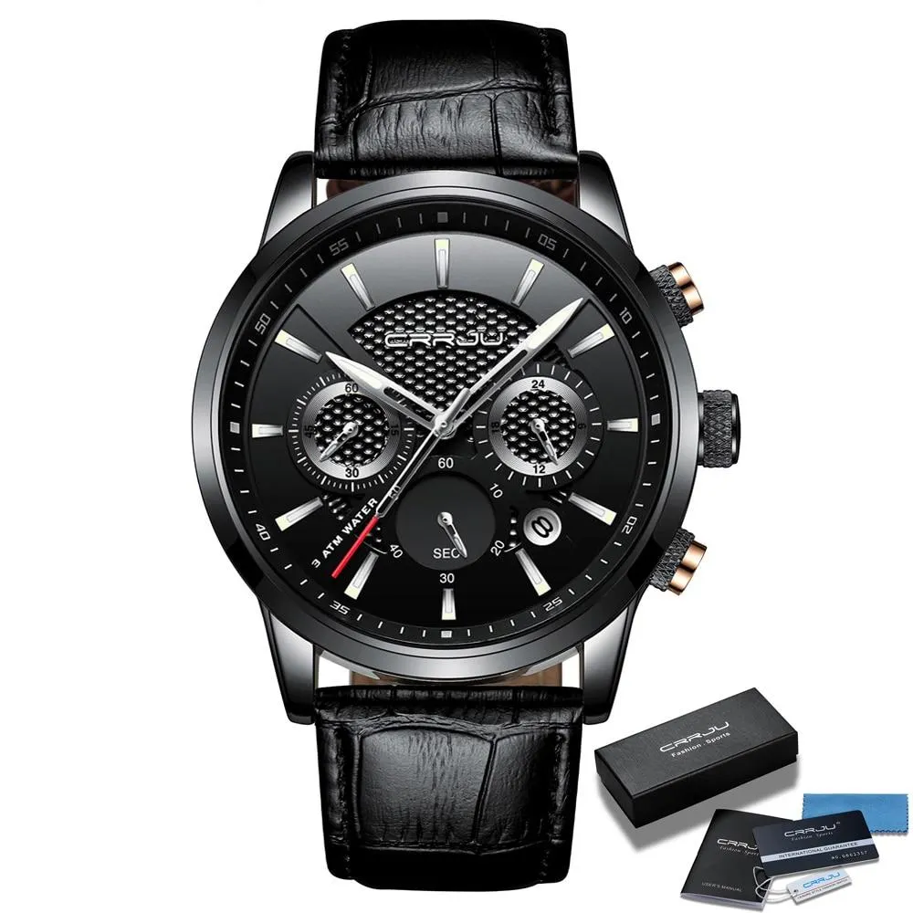 Men's Stainless Steel Luxury Watch