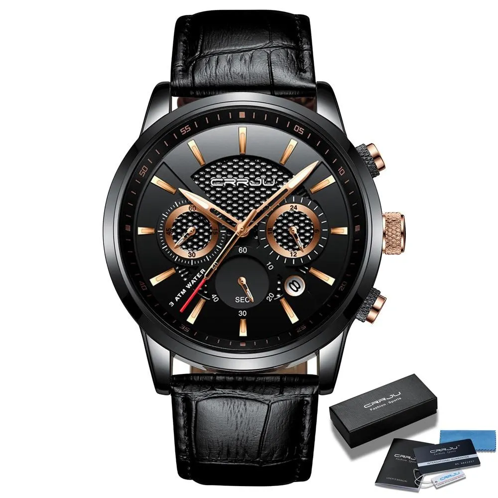 Men's Stainless Steel Luxury Watch