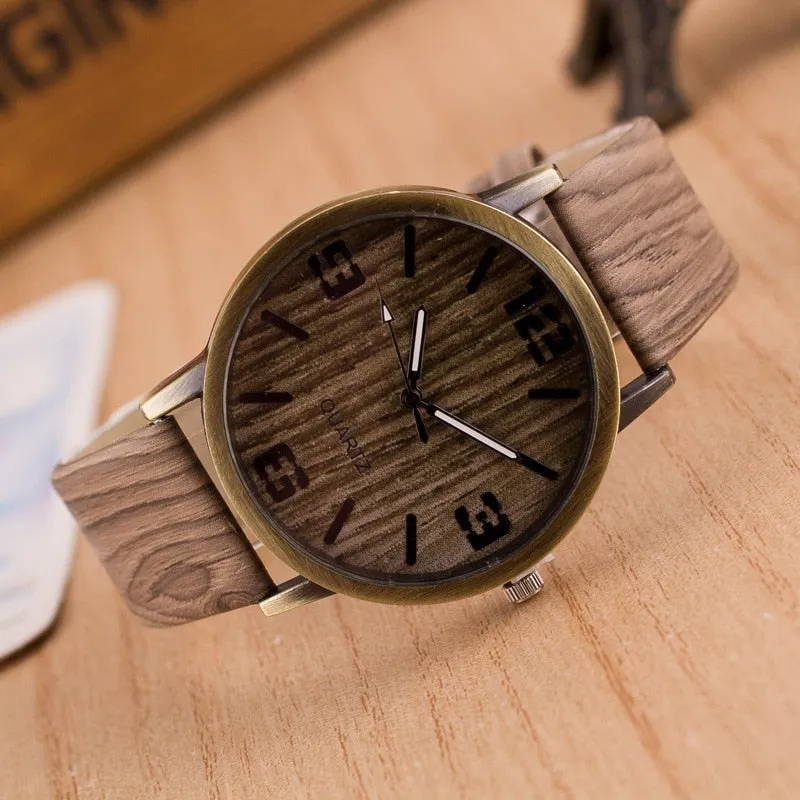 Men's Wood Quartz Watches