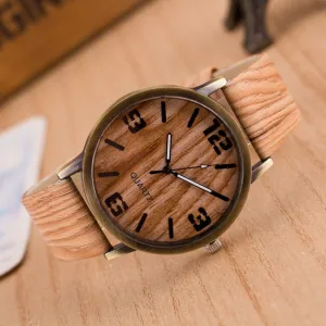 Men's Wood Quartz Watches