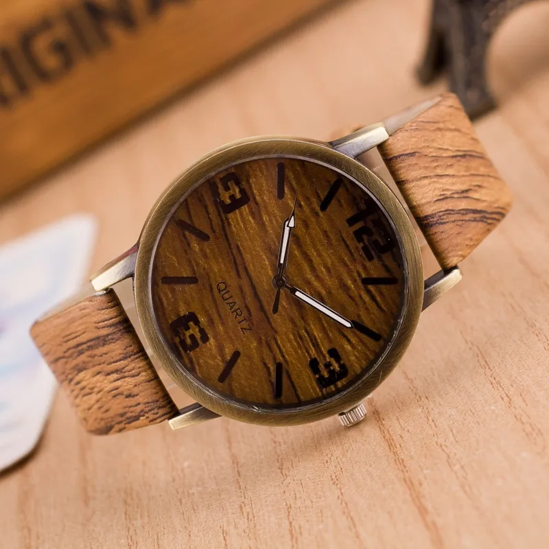 Men's Wood Quartz Watches
