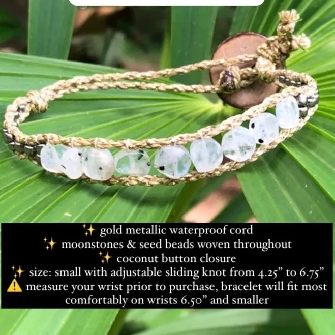 Metallic Moon Bracelet - SMALL - Limited Edition