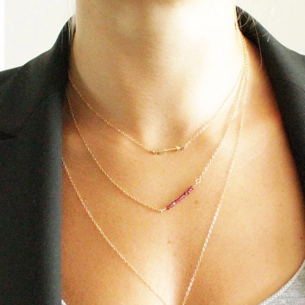 Mini Arrow Necklace