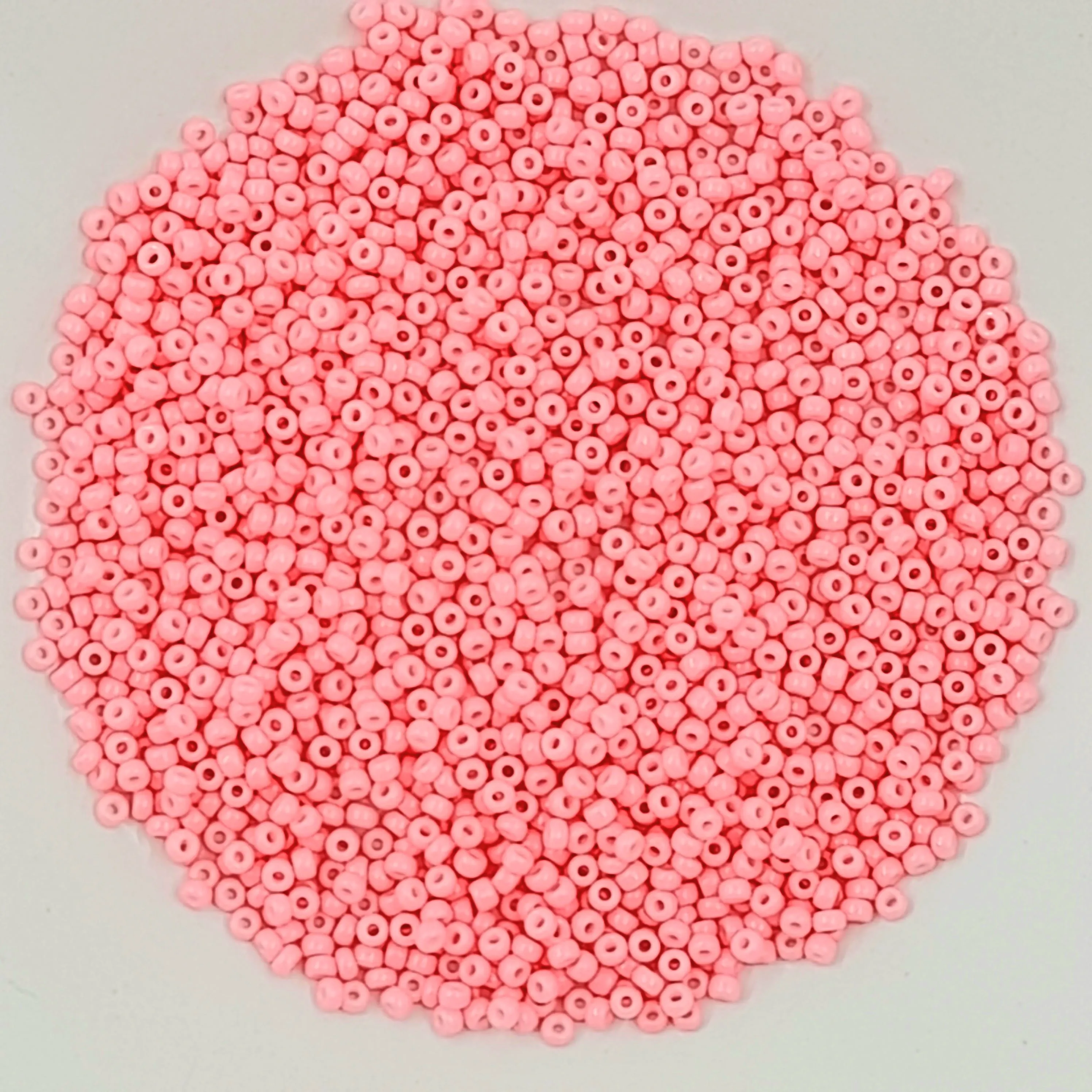 Miyuki Seed Beads Size 11 Duracoat Opaque Ballerina Pink 7.5gm Bag