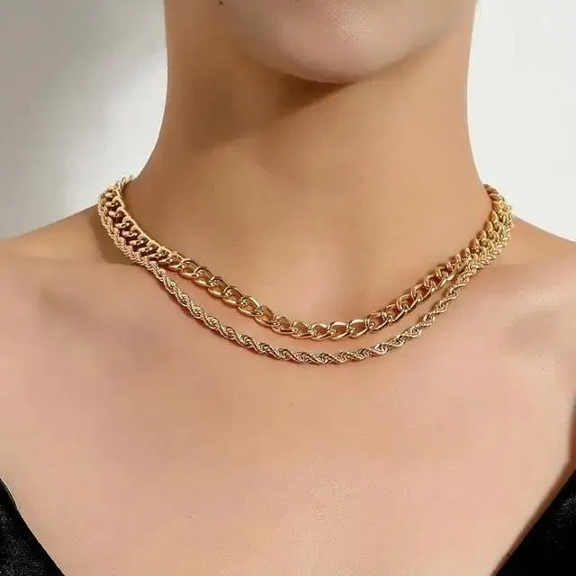 Modernd Luxury 2021 New Gold Coin Layered Chain Necklace For Women And Girls Stylish Pearl Moon Choker Collar butterfly Necklace
