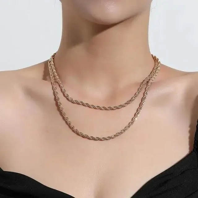 Modernd Luxury 2021 New Gold Coin Layered Chain Necklace For Women And Girls Stylish Pearl Moon Choker Collar butterfly Necklace