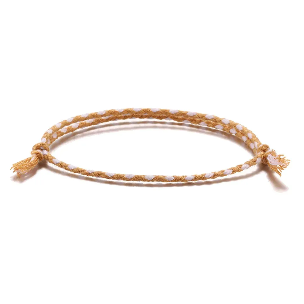 Multi color Tassel Knots Thread Rope Bracelet