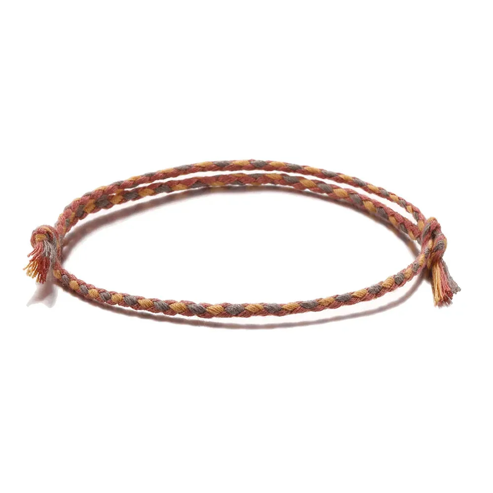 Multi color Tassel Knots Thread Rope Bracelet