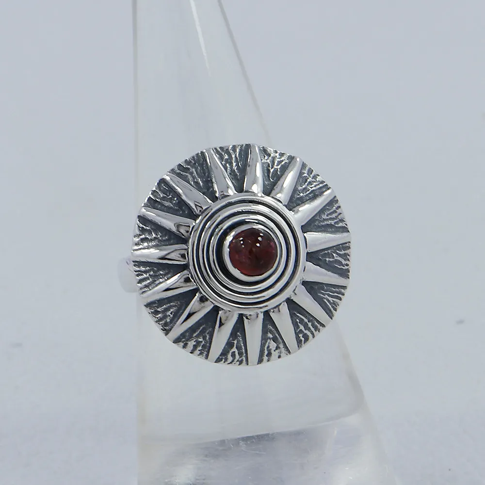 Multi Tourmaline Sterling Silver Rings