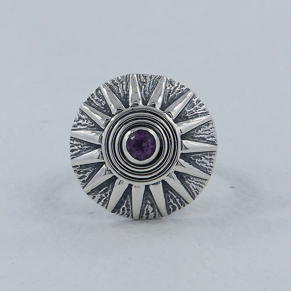 Multi Tourmaline Sterling Silver Rings