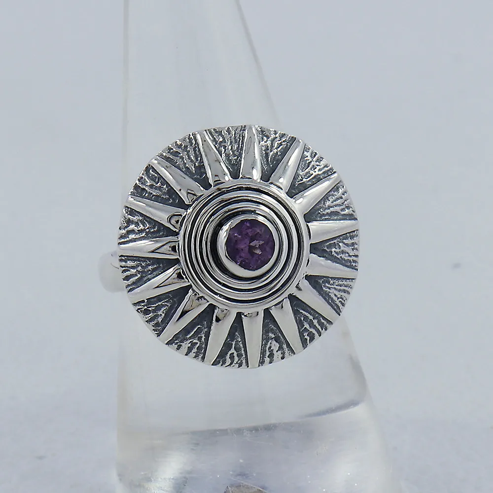 Multi Tourmaline Sterling Silver Rings