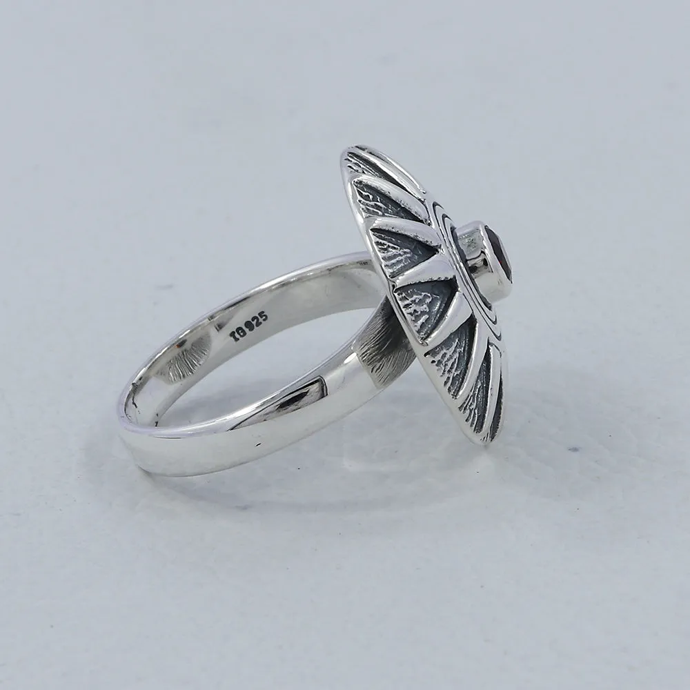 Multi Tourmaline Sterling Silver Rings