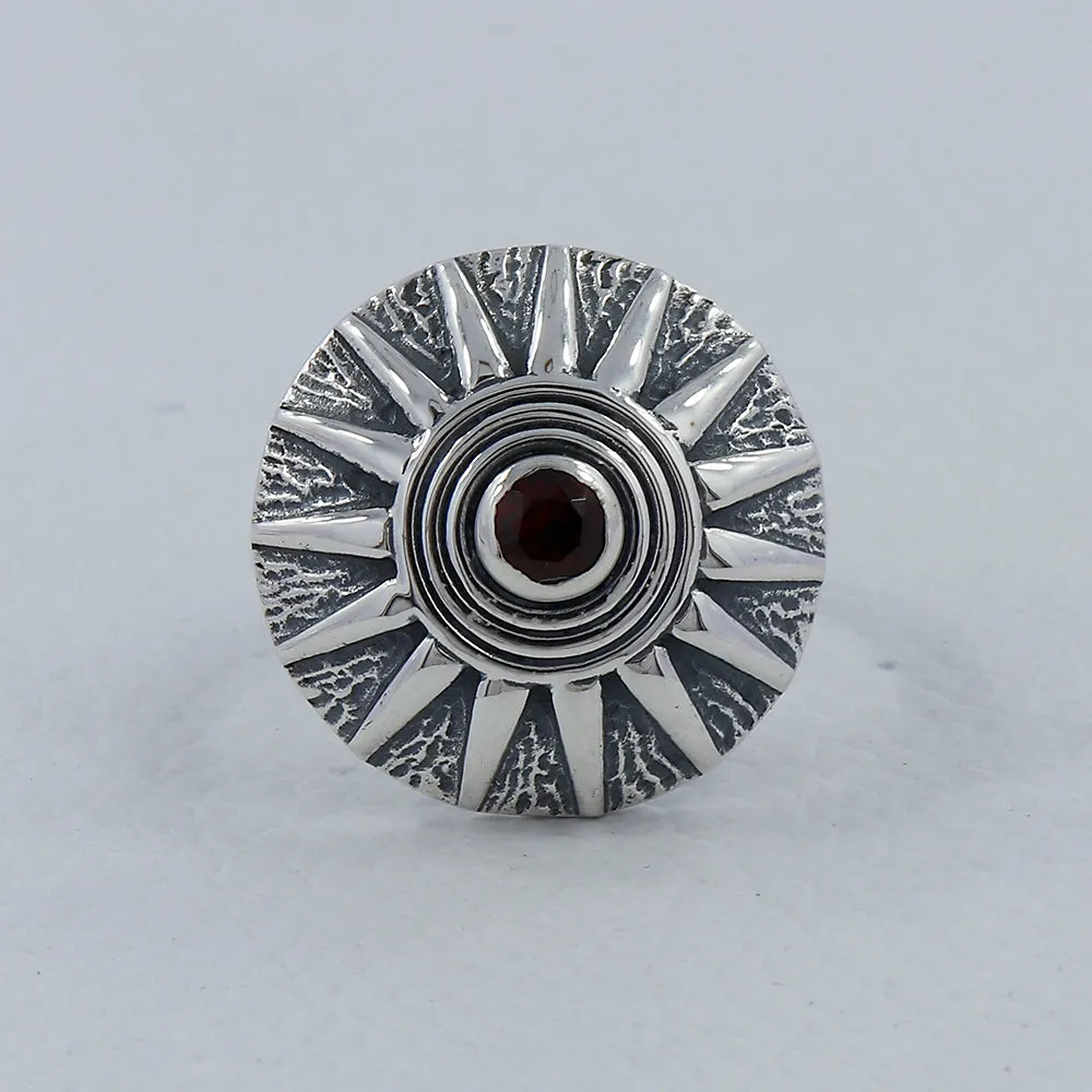 Multi Tourmaline Sterling Silver Rings
