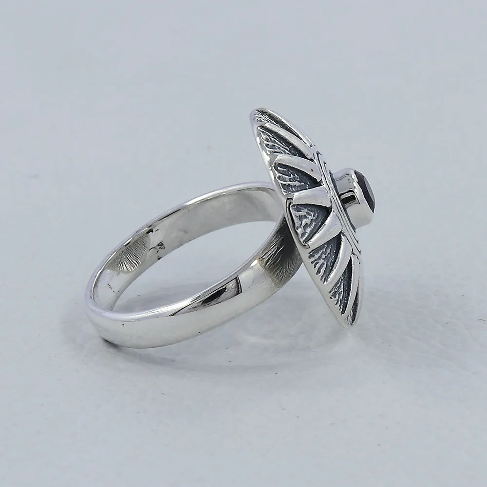 Multi Tourmaline Sterling Silver Rings