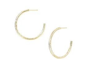 Natalie Wood - Earrings - Horizon Hoop - Gold