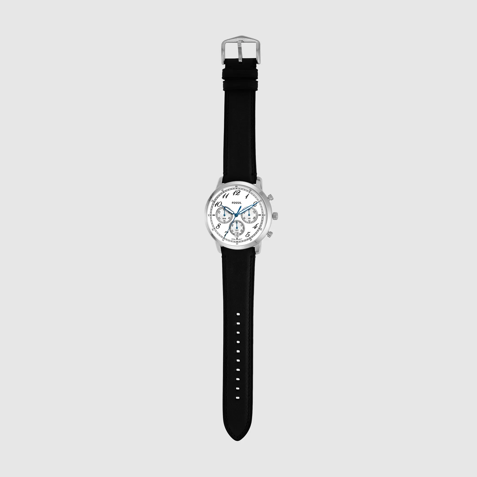 Neutra Men Quartz White Dial Chronograph Leather Watch FS6023
