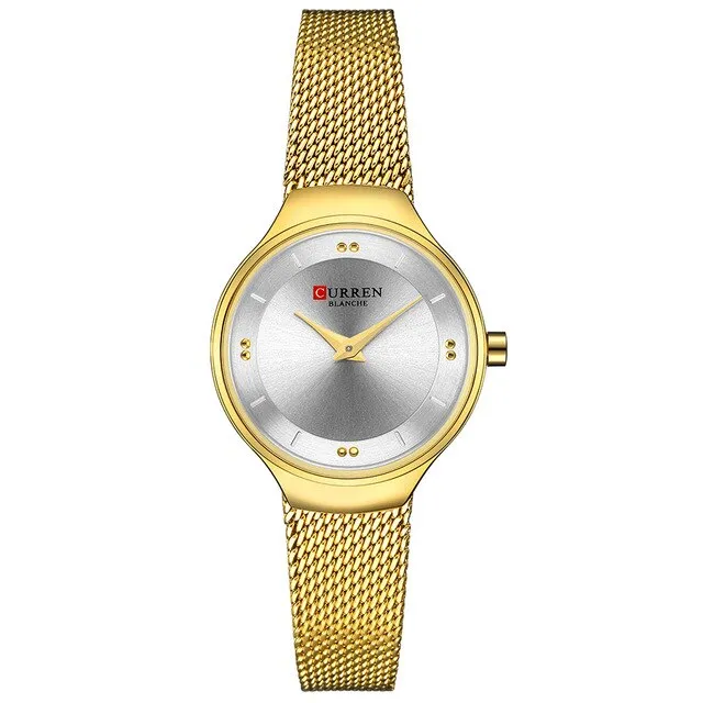 NEW Curren Watches Women Business Quartz Wristwatch Women Watches Bayan Kol Saati Fashion Woman Watch Top Brand Relogio Feminino