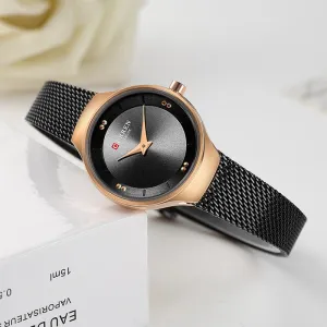 NEW Curren Watches Women Business Quartz Wristwatch Women Watches Bayan Kol Saati Fashion Woman Watch Top Brand Relogio Feminino