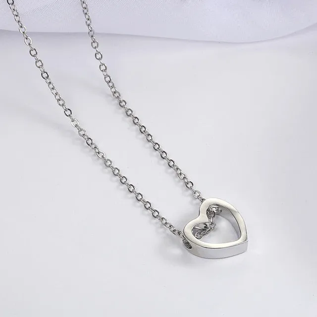 New Fashion Rose Flower Pendant Necklace Trendy Women's Simple Chorker Necklace Brinco Birthday Gift Whosale Jewelry