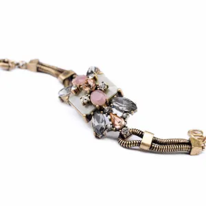 New Styles Fashion Jewelry Resin Plant Antique Charm Bracelet