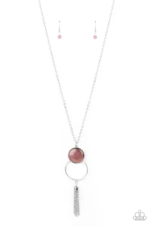 Nice to GLOW You Purple Paparazzi Necklace