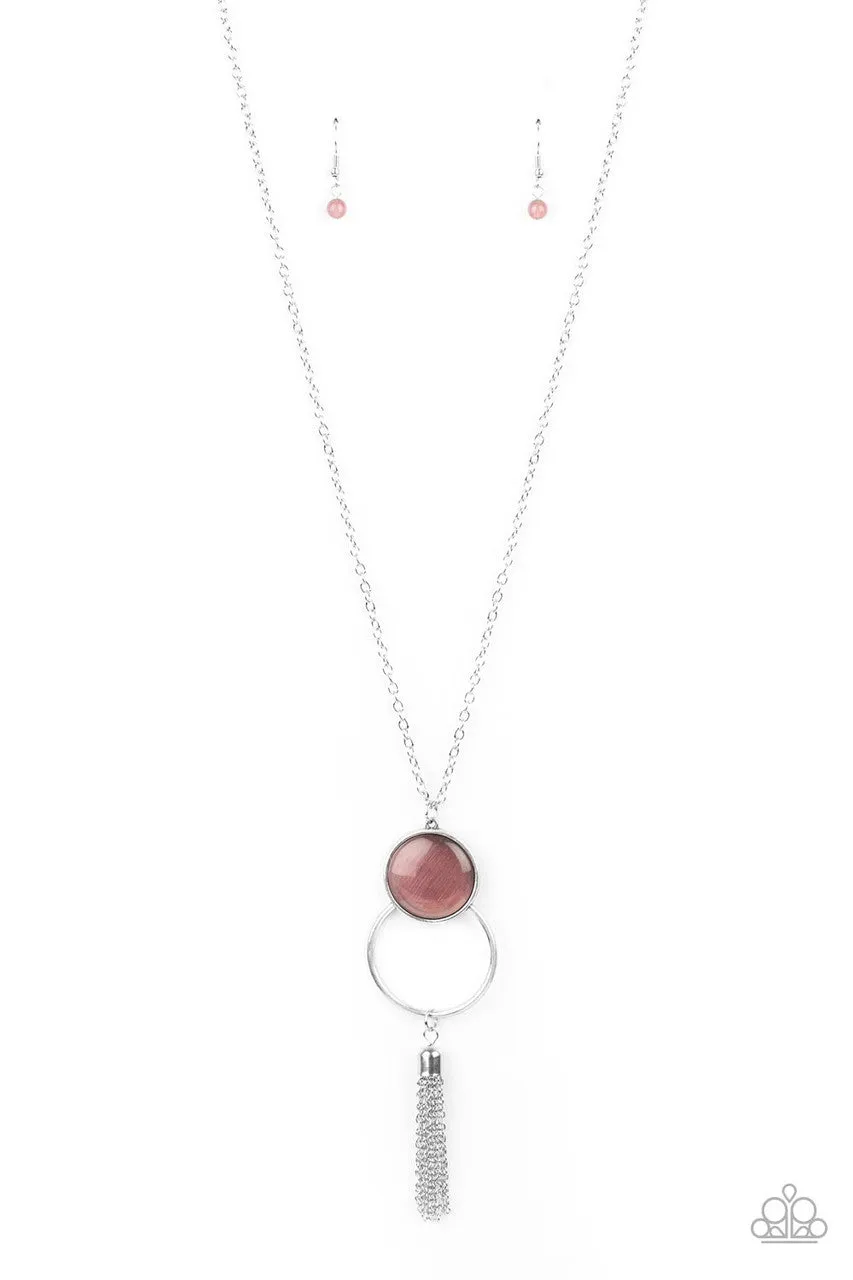 Nice to GLOW You Purple Paparazzi Necklace