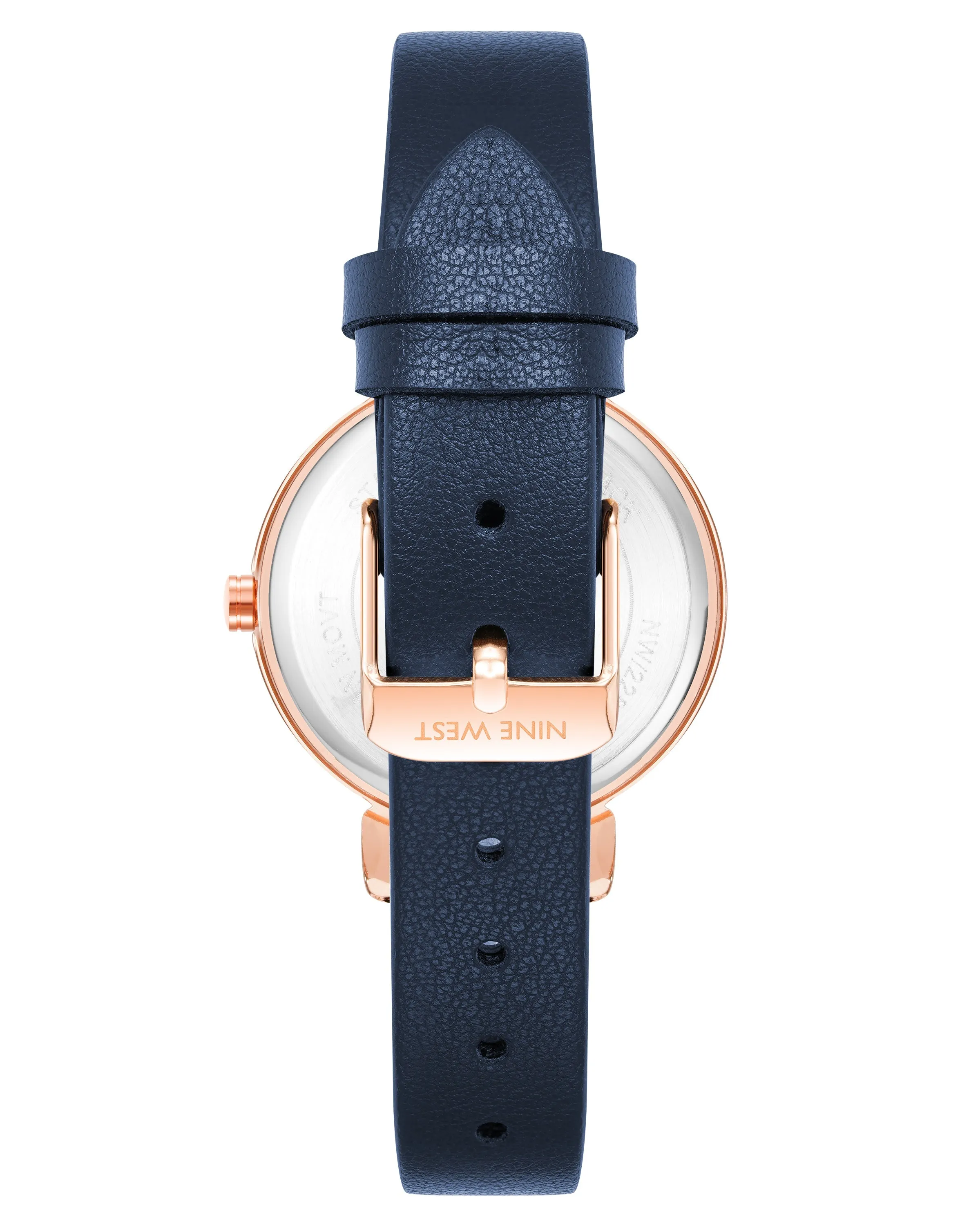 Nine West Women's  Blue Band Leather Strap Watch - NW/2288