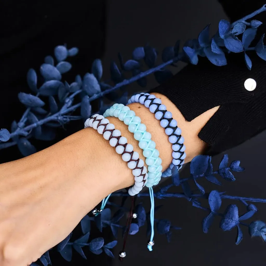 Nogu Ultramarine | Lumos Ceramic | Vitality Macrame Bracelet