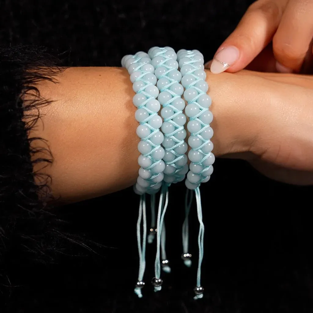 Nogu Ultramarine | Lumos Ceramic | Vitality Macrame Bracelet