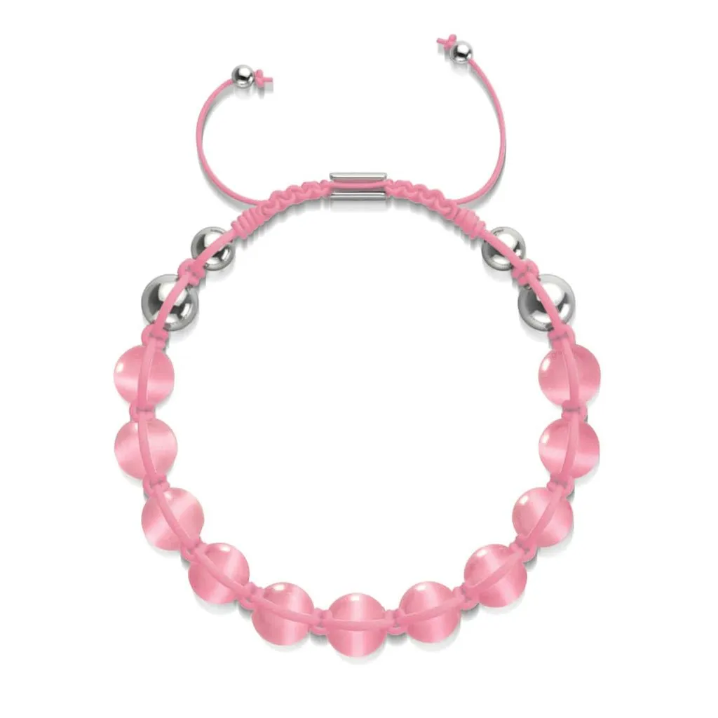 Nogu Watermelon | Silver | Cheshire Glass Charmballa Bracelet