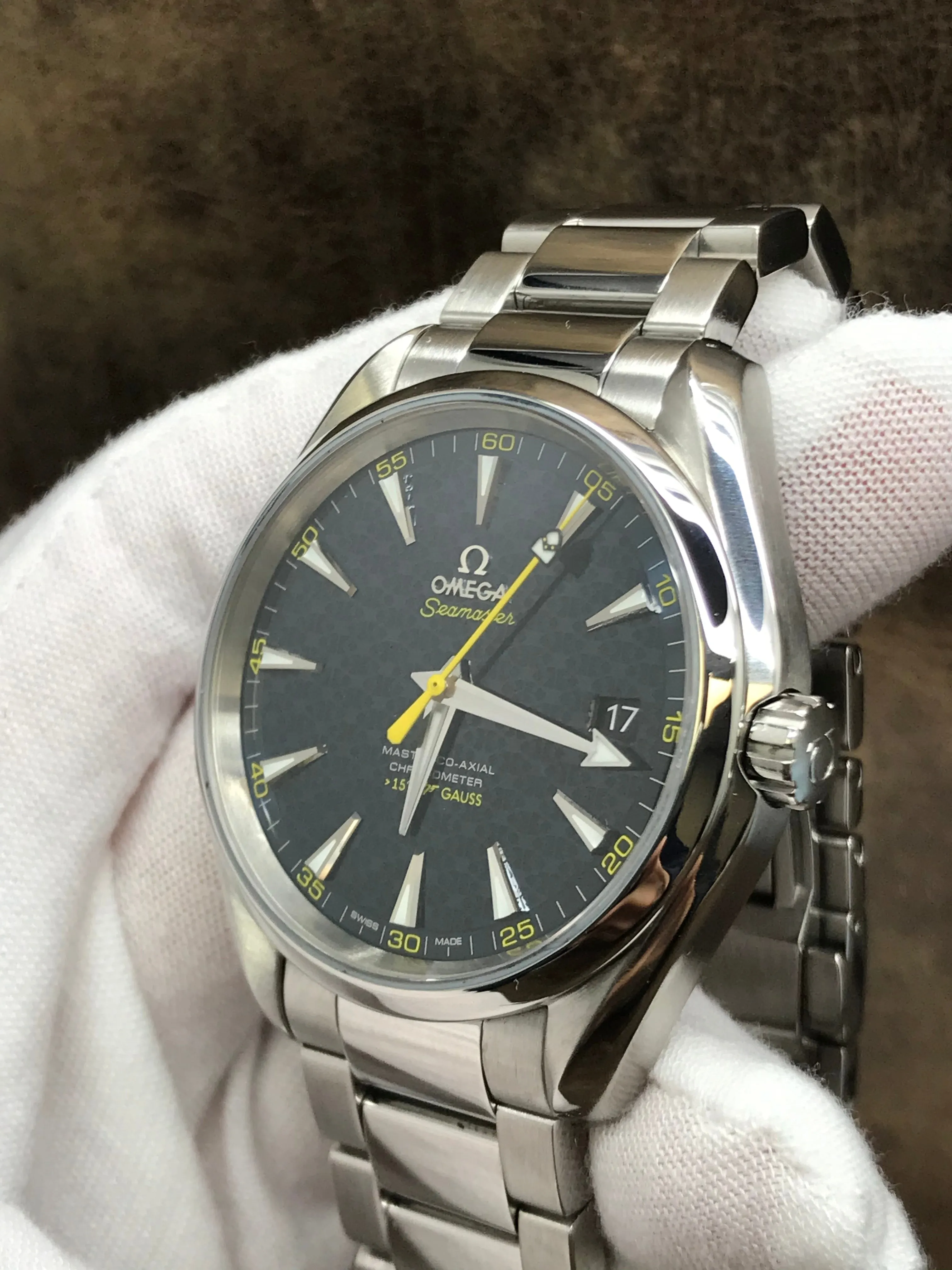 Omega Seamaster Aqua Terra 231.10.42.21.03.004 Blue Dial Automatic Men's Watch