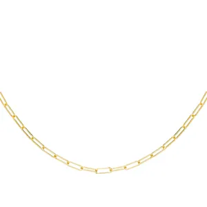 Open Link Necklace 14K