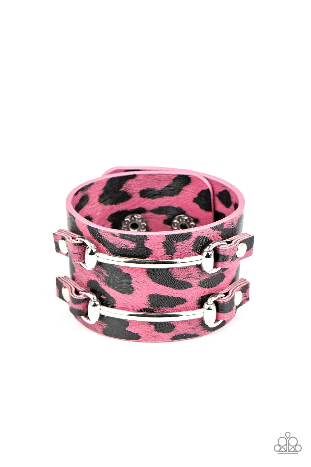 Paparazzi Safari Scene - Pink Bracelet